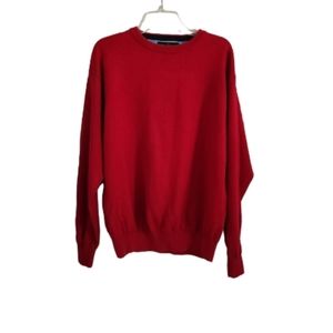 TOMMY HILFIGER GOLF MEN'S SWEATER IN RED SZ MEDIUM